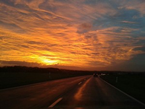 Wetterau im Morgenlicht